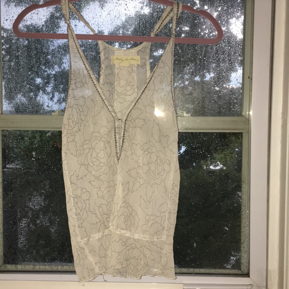 Urban Outfitters sheer tank